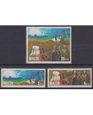 F-EX42917 MALTA MNH 1982 MILIED CHRISTMAS EASTER NAVIDAD ART PAINTING.