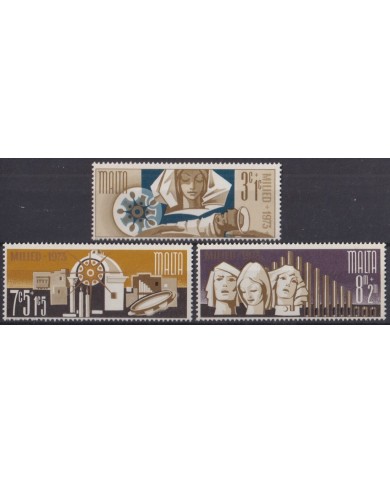 F-EX42923 MALTA MNH 1973 MILIED CHRISTMAS EASTER NAVIDAD ART PAINTING.