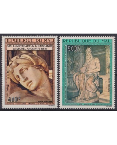 F-EX42912 MALI MNH 1975 ART MICHELANGELO SCULTURE.
