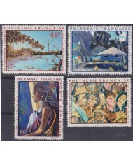 F-EX42988 POLYNESIE POLINESIE MNH 1972 ART PAINTING.