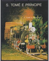 F-EX43008 SAO TOME I PRINCIPE MNH 1991 RAILROAD RAILWAYS.