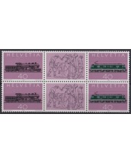 F-EX43478 SWITZERLAND MNH 1982 100th GOTTHARD RAILROAD RAILWAYS.