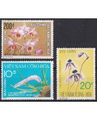 F-EX43079 VIETNAM MNH 1974 FLORES FLOWER ORQUIDEAS ORCHID.