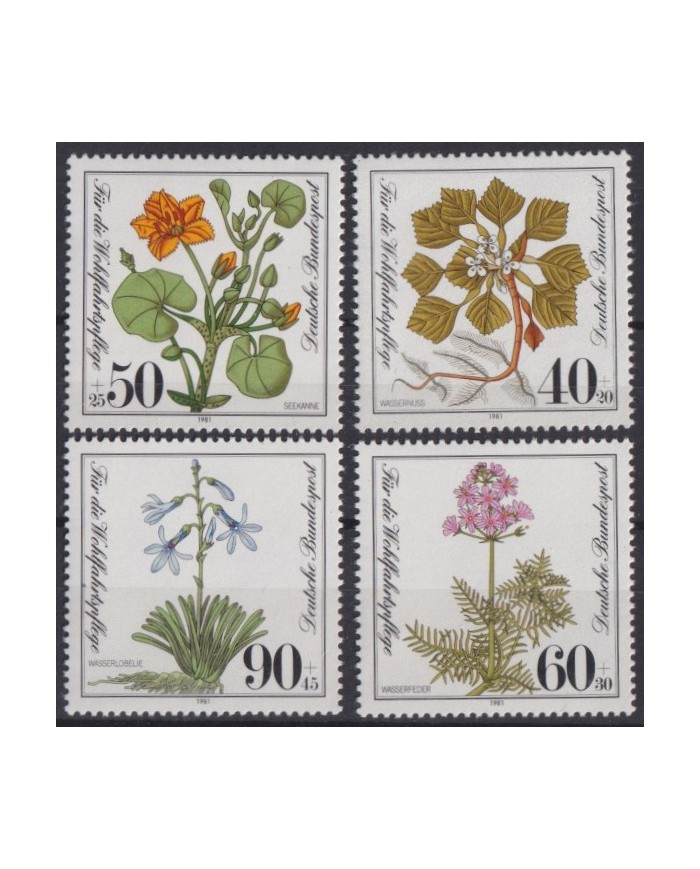 F-EX42932 GERMANY DDR MNH 1981 FLORES FLOWER.