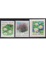 F-EX43509 FINLAND SOUMI MNH 1996 ADHESIVE & PEFORATED FLORES FLOWER.