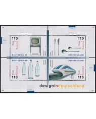 F-EX43936 GERMANY MNH 1999 DESING FAST RAILROAD FERROCARRIL TV.