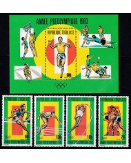F-EX42454 TOGO MNH 1983 LOS ANGELES OLYMPIC GAMES ATHLETISM BOXING SOCCER.
