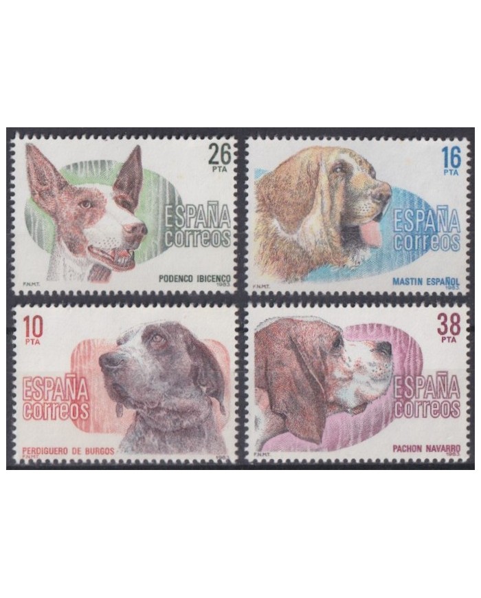 F-EX43325 ESPAÑA SPAIN MNH 1983 FAUNA DOG PERROS. F-EX43325 ESPAÑA SPAIN MNH 1983 FAUNA DOG PERROS.