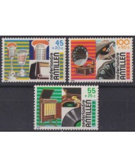 F-EX43642 NEDERLAND ANTILLES 1984 MNH MUSIC RADIO MUSICA MUSIC.