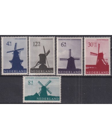 F-EX43557 NEDERLAND HOLLAND 1966 ORIGINAL GUM WINDMILLS.