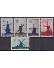 F-EX43557 NEDERLAND HOLLAND 1966 ORIGINAL GUM WINDMILLS.