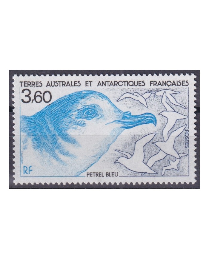 F-EX44385 TAAF POLAR ANTARCTIC MNH 1989 BLUE PETREL BIRD AVES PAJAROS.