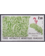 F-EX44391 TAAF POLAR ANTARCTIC MNH 1989 FLORA & FAUNA BLECHNUN PENNA MARINA.