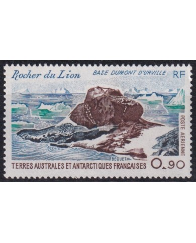 F-EX44396 TAAF POLAR ANTARCTIC MNH 1979 ROCHER DU LION.