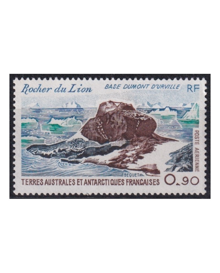 F-EX44396 TAAF POLAR ANTARCTIC MNH 1979 ROCHER DU LION.