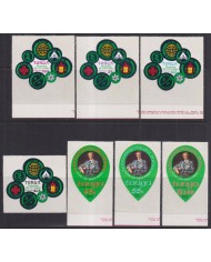 F-EX43659 TONGA MNH 1974 BOYS SCOUT GIRL GUIDE ADHESIVE.