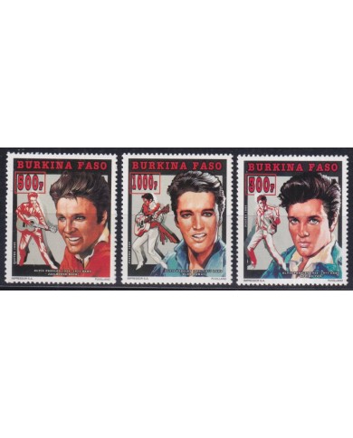 F-EX44406 BURKINA FASO MNH 1995 ELVIS PRESLEY MUSIC SINGER.