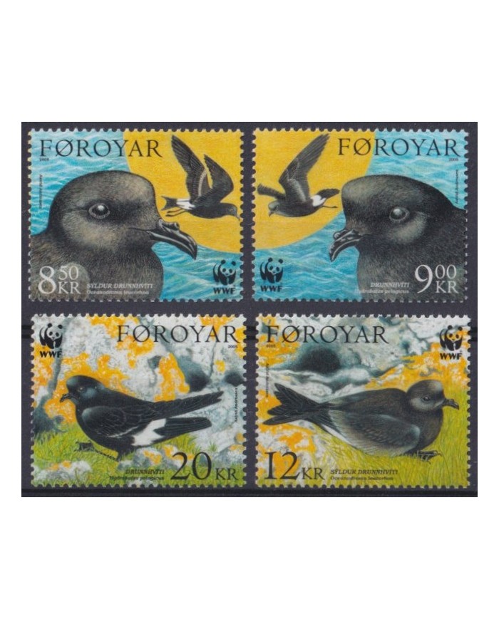 F-EX43364 FAROE FAROYAR MNH 2005 WWF BIRD AVES PAJAROS PIGEON VÖGEL.