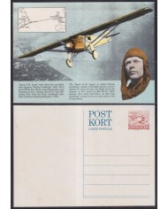 F-EX42112 SWEDEN MNH 1977 SPIRIT OF ST LOIS FLIGHT CHARLES LINDBERGHT.