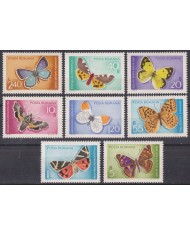 F-EX43022 RUMANIA MNH 1969 INSECT ENTOMOLOGY BUTTERFLIES PAPILLON.
