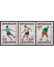 F-EX43548 GABON MNH 1982 WORLD SOCCER FOOTBALL CUP SPAIN.