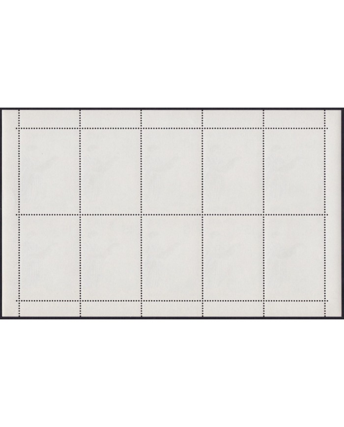 F-EX2044 JAPAN JAPON NIPPON WOMAN SPECIAL SHEET PAINTING 1969.