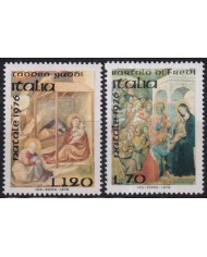 F-EX44176 ITALY MNH 1976 CHRISTMAS NAVIDAD ART PAINTING TADDEO GADDI BARTOLO DI FREDI.