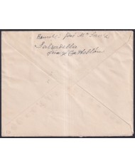 Z490 ESPAÑA SPAIN 193? CIVIL WAR CENSORSHIP CASTELLON SALVADELLA TO VALLADOLID.