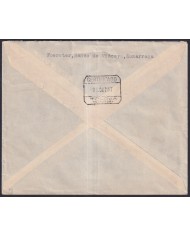 Z504 ESPAÑA SPAIN 1937 CIVIL WAR CENSORSHIP ZUMARRAGA TO TOLOSA GUIPUZCOA.