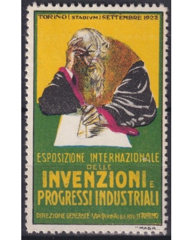 F-EX16600 ITALY ITALIA CINDERELLA 1923 INVENTION INDUSTRIAL PROGRESS MNH