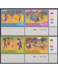F-EX43424 MALAYSIA MNH 2000 MALAYSIAN TRADITIONAL CHILD GAMES KANAK.
