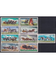 F-EX42585 HUNGARY MNH 1968 EQUESTRIAN HORSE CABALLOS.