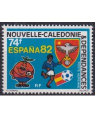 F-EX44551 NEW CALEDONIE MNH 1982 CHAMPIONSHIP SOCCER FOOTBALL.