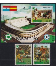 F-EX43824 PARAGUAY MNH 1982 CHAMPIONSHIP SOCCER FOOTBALL.