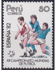 F-EX44585 PERU MNH 1982 CHAMPIONSHIP SOCCER FOOTBALL.