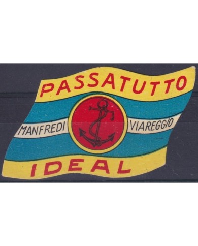 F-EX16642 ITALY ITALIA CINDERELLA CIRCA 1930 MANFREDI VIAREGGIO PASSATUTO IDEAL NO GUM