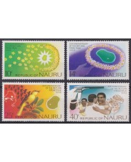 F-EX44791 NAURU MNH 1976 30th RETURN FROM TRUK BIRD AVES PAJAROS.