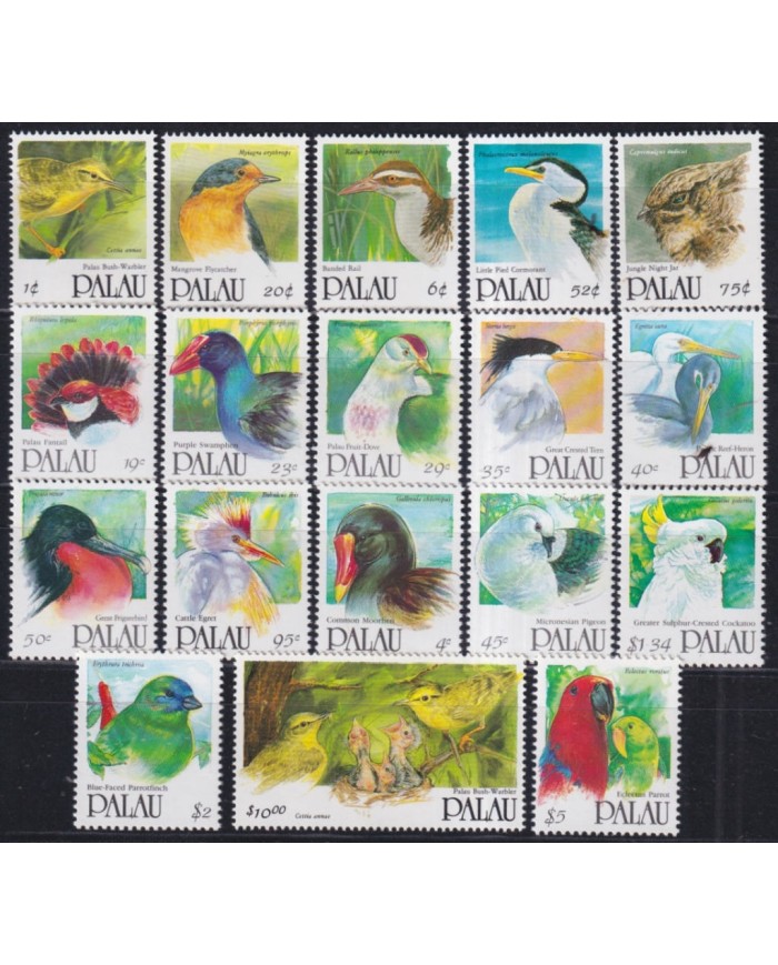 F-EX43825 PALAU MNH 1991-92 BIRD AVES PAJAROS.