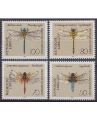 F-EX44697 GERMANY MNH 1991 INSECTS ENTOMOLOGY DRAGONFLY.