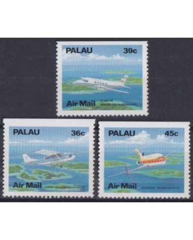 F-EX44457 PALAU MNH 1989 AVION AIRPLANE AIR MAIL SERVICE FROM BOOKLED.