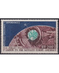 F-EX44850 NEW CALEDONIE MNH 1962 TELECOMMUNICATIONS SATELLITE SPACE TELSTAR.