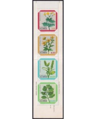 F-EX44738 AZORES PORTUGAL MNH 1981 LOCAL FLOWER FLORES BOOKLED.