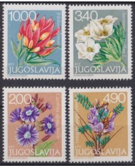 F-EX44648 YUGOSLAVIA MNH PTT FLOWER FLORES.