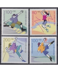 F-EX44673 GERMANY MNH 1997 SPORT PROMOTION SKATING CLIMBING BASKETBALL.