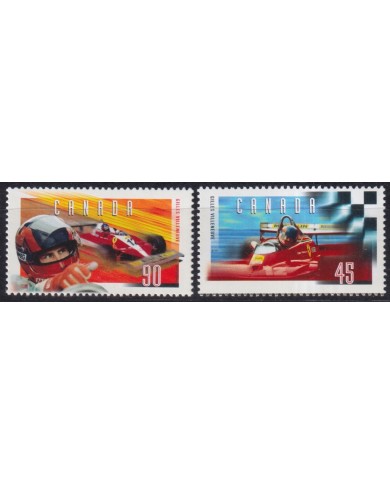 F-EX44574 CANADA MNH 1997 FORMULA ONE RACE CAR.