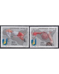 F-EX44570 ITALY MNH 1997 UNIVERSITY SICILIAN UNIVERSIADE BASKETBALL ATHLETISM.