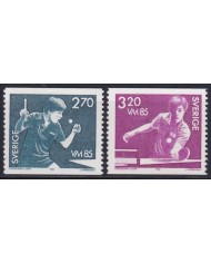 F-EX44476 SWEDEN MNH 1985 TENNIS TABLE PING PONG.