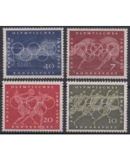F-EX44691 GERMANY MNH 1960 ROMA OLYMPIC GAMES GREECE ARCHEOLOGY DRAWING.