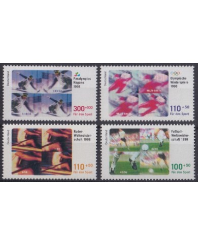 F-EX44676 GERMANY MNH 1998 SPORT PARALYMPIC OLYMPIC GAMES.