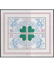F-EX44289 GERMANY DDR MNH 1983 PEACE HAPPY NEW YEAR PIGEON AVES PAJAROS.